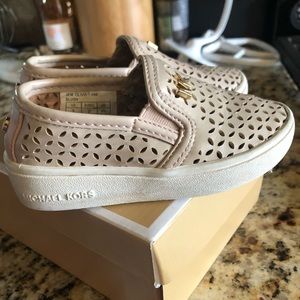 Size 5 Toddler Michael Kors slip ons